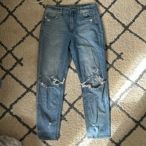 American eagle mom jeans size 6